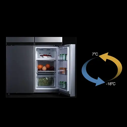 Hafele Refrigerators Convertible Compartment